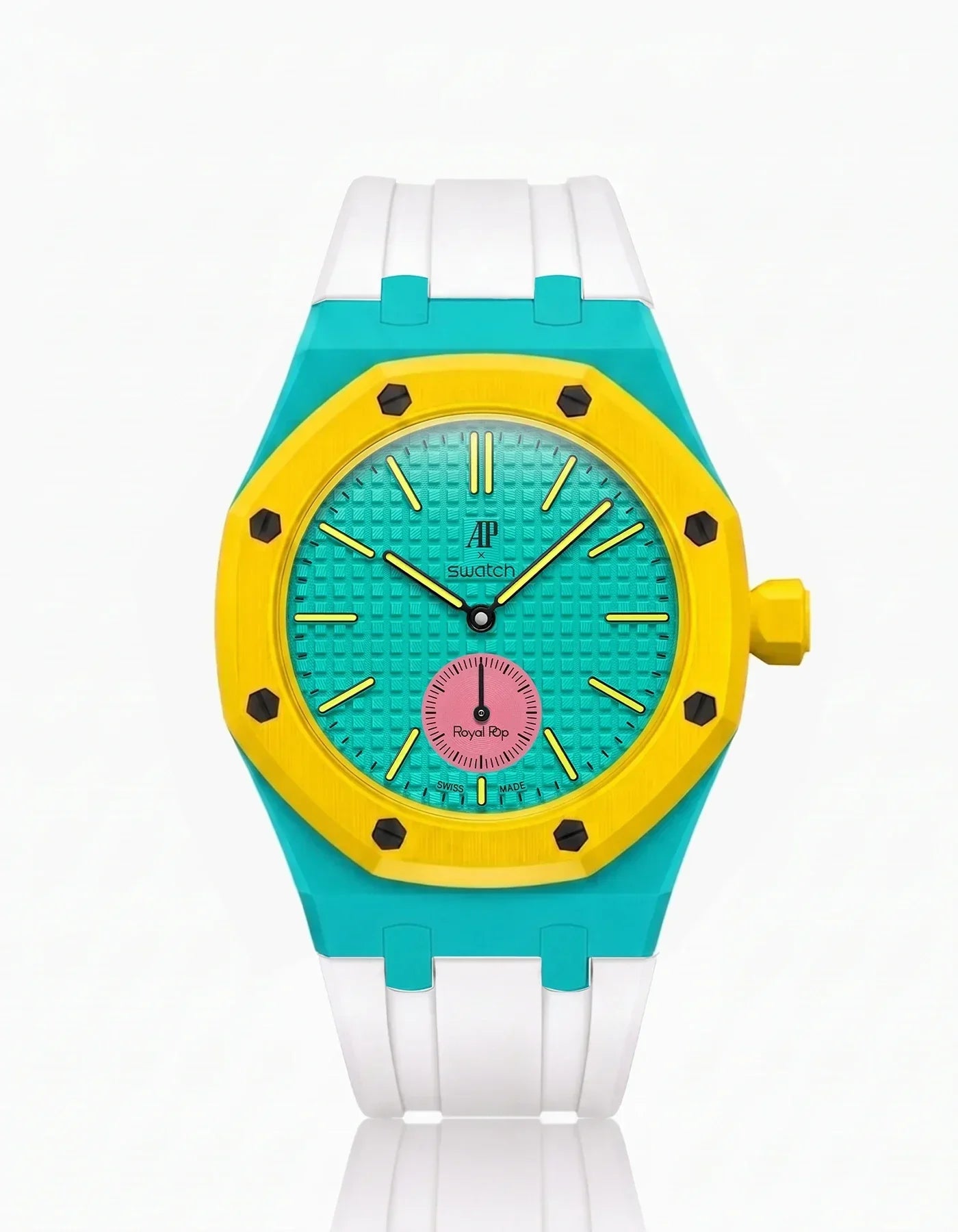 combo::turquoise::blanc