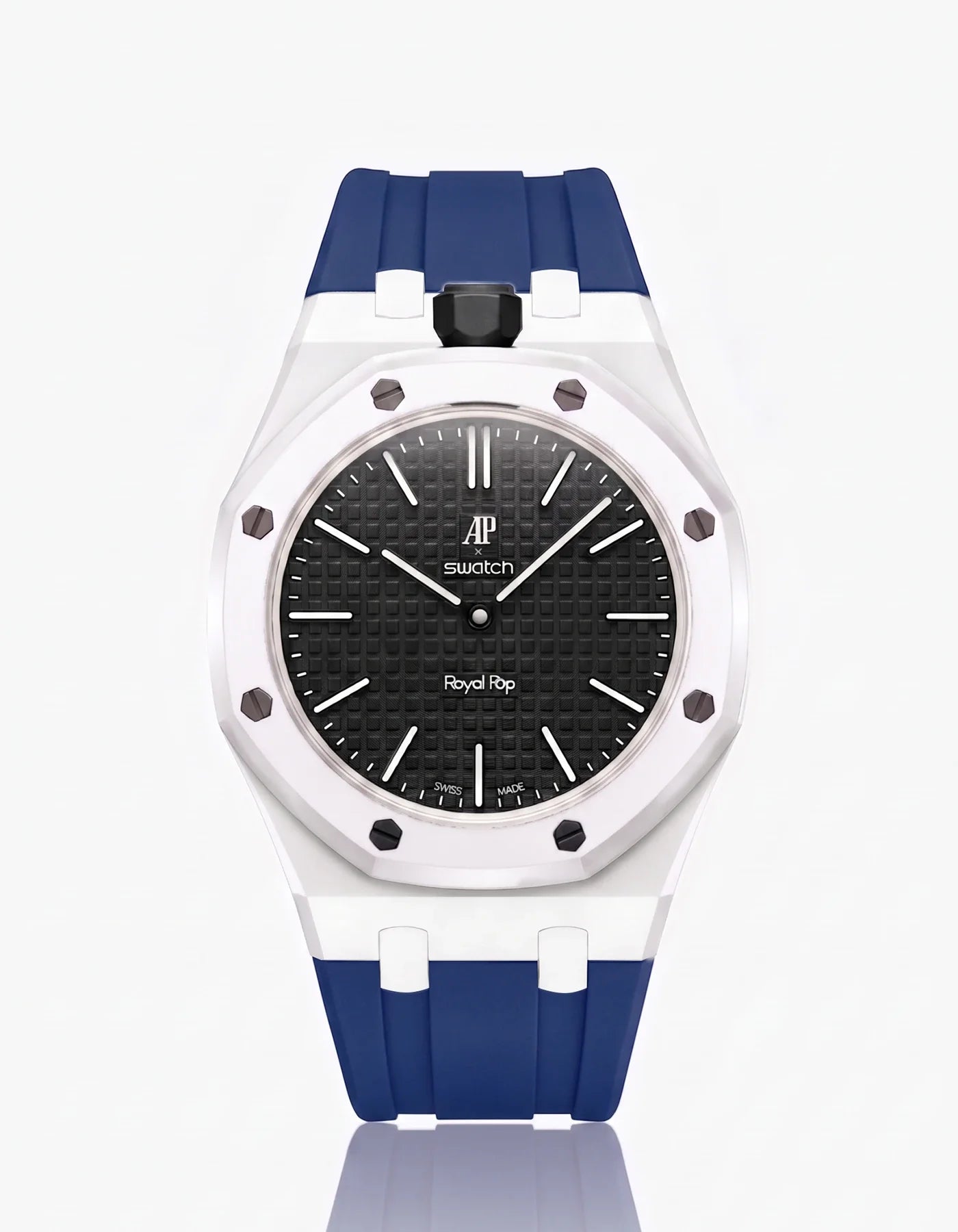 combo::blanc::bleu-marine