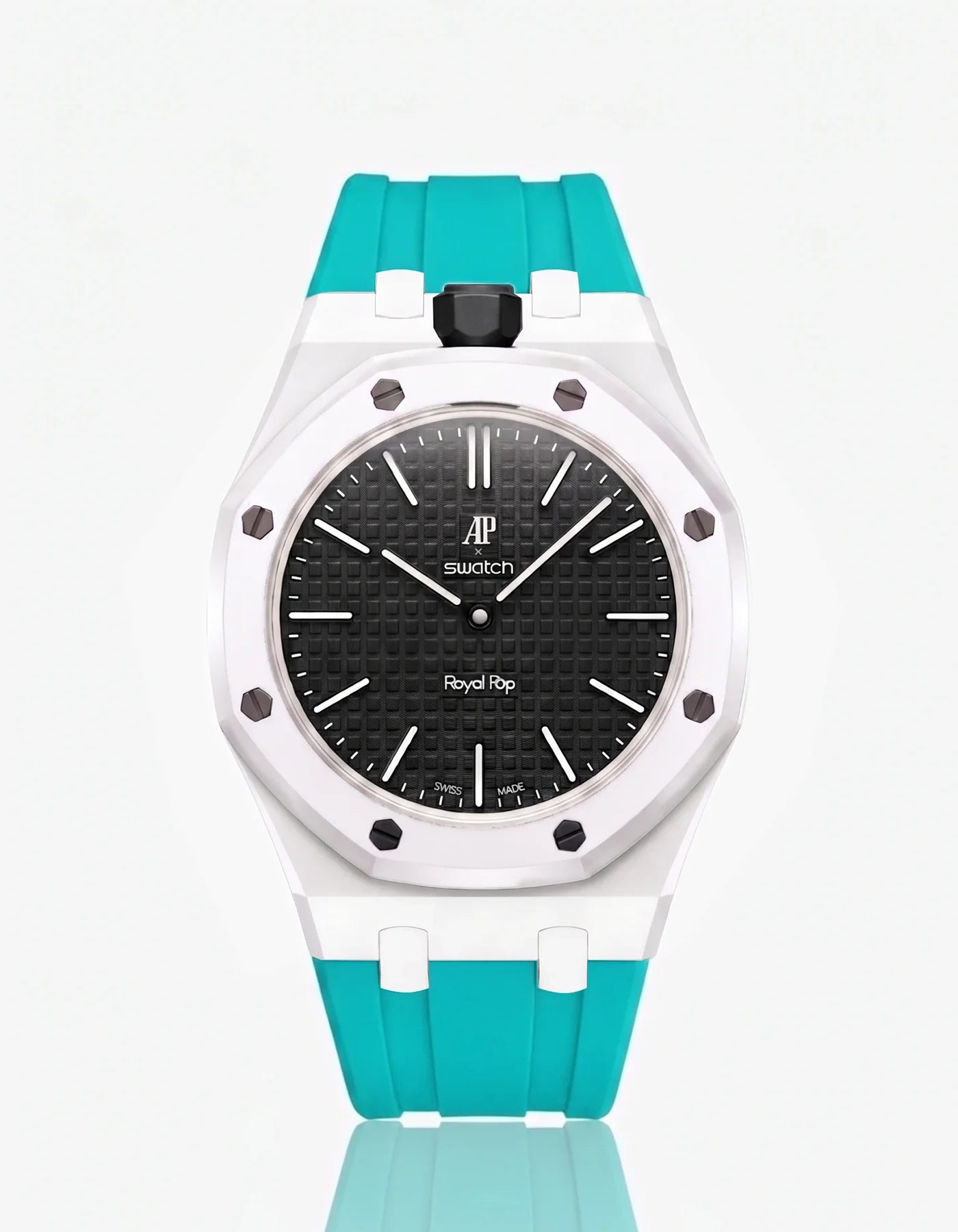 combo::blanc::turquoise