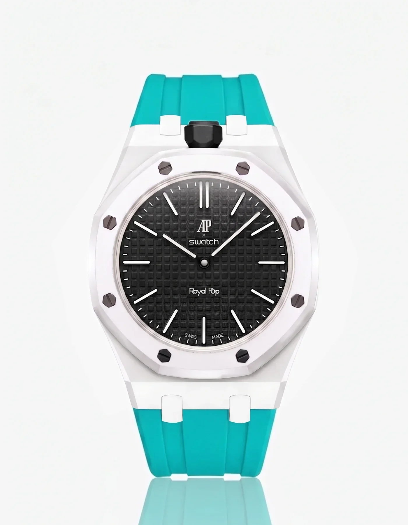 combo::blanc::turquoise