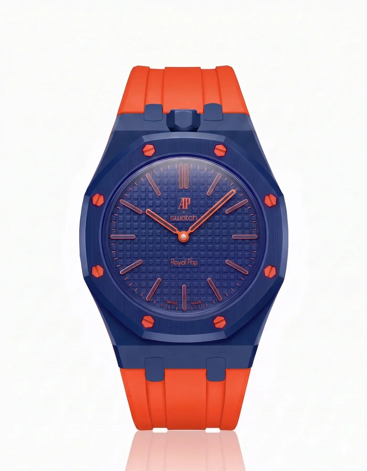 combo::bleu-marine::orenji-orange