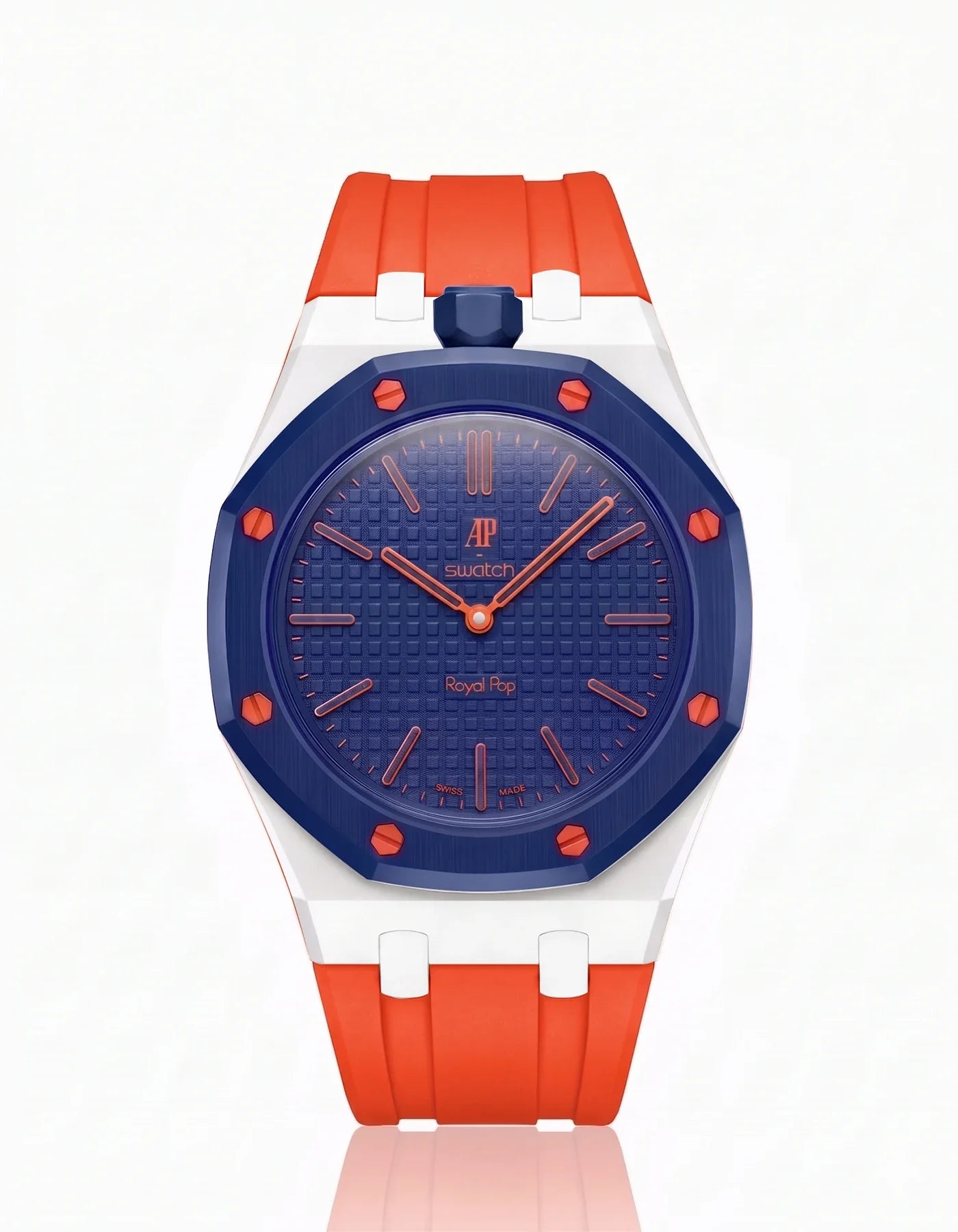 combo::blanc::orenji-orange