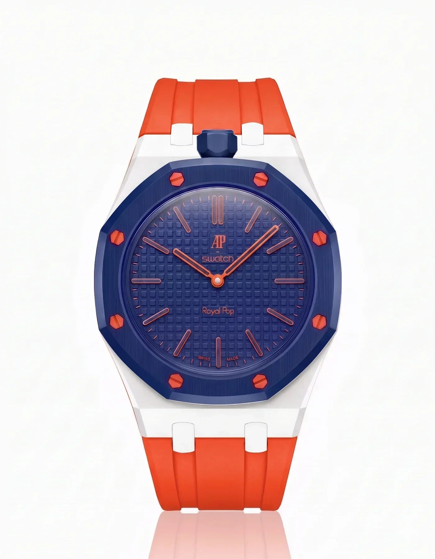 combo::blanc::orenji-orange