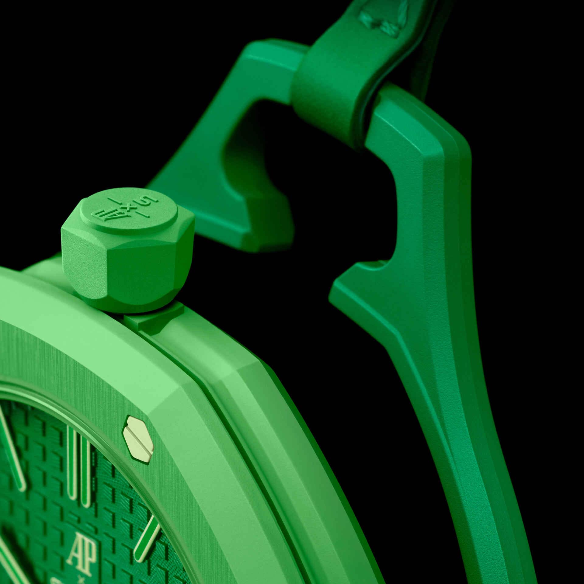 EIGHT GREEN ROYAL POP WATCH - AP x Swatch